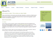 Tablet Screenshot of accessalaska.org